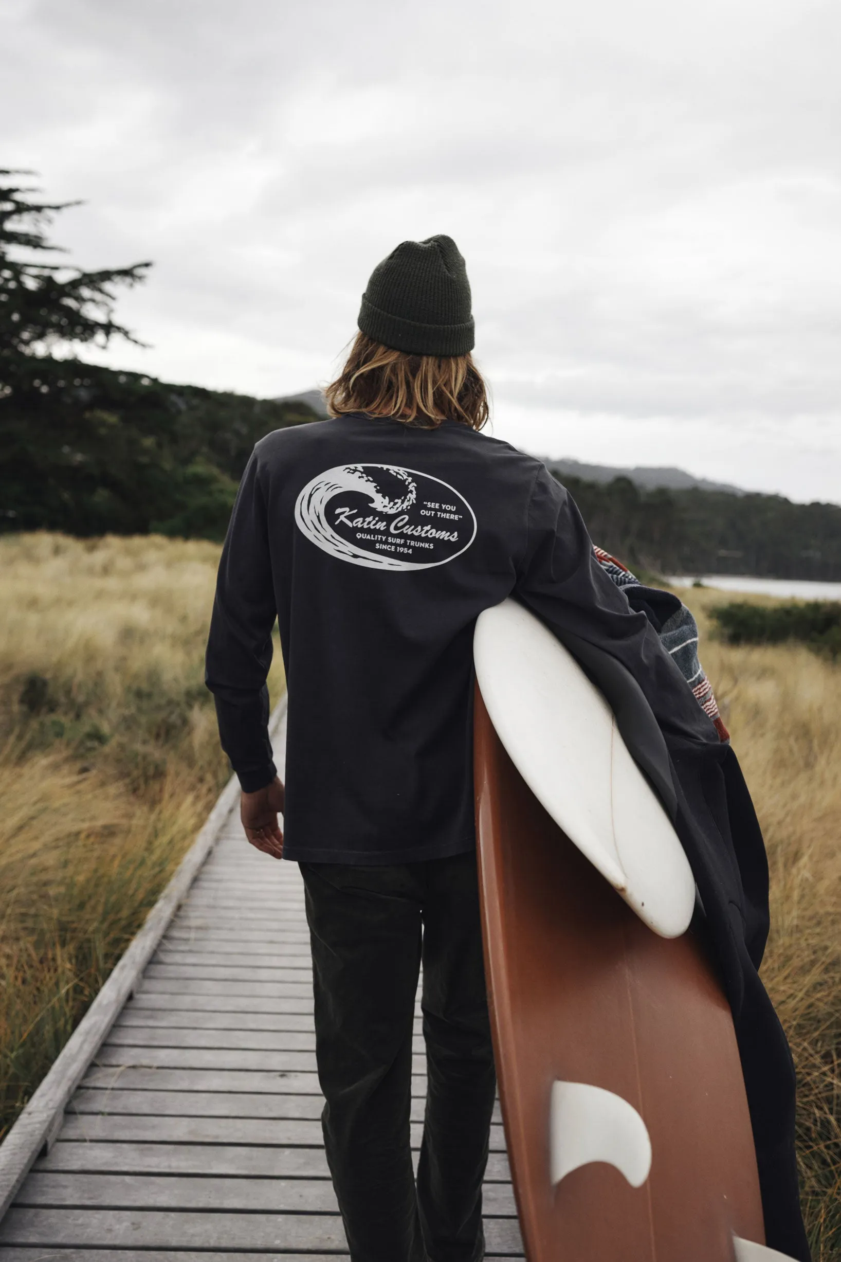 TIDAL LONG SLEEVE TEE sold by Katin product image thumbnail 2