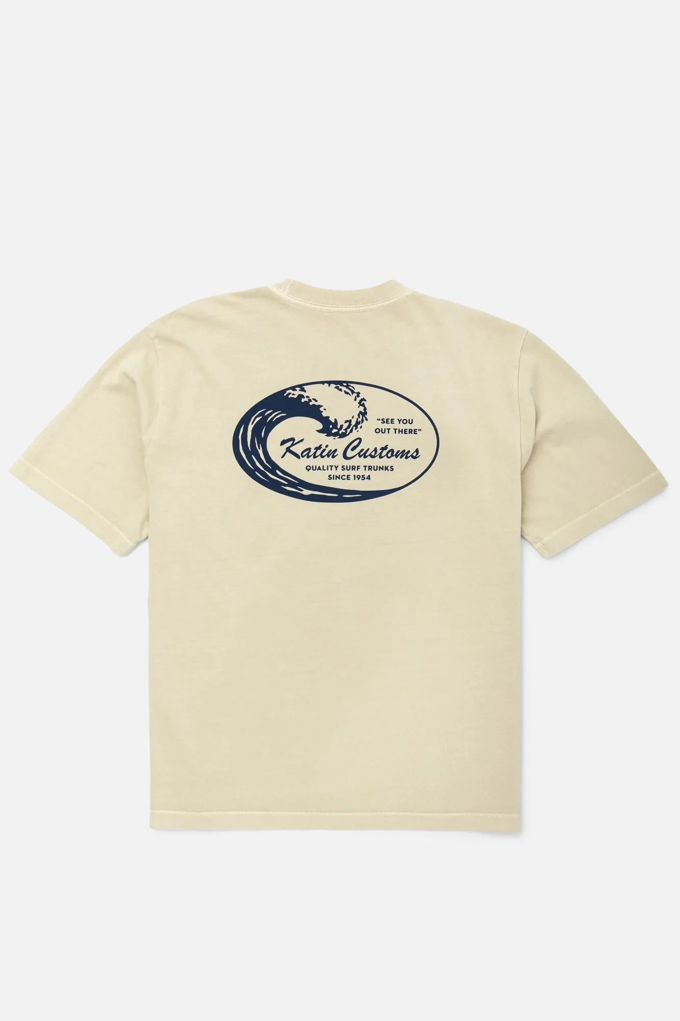 TIDAL BOX FIT TEE sold by Katin