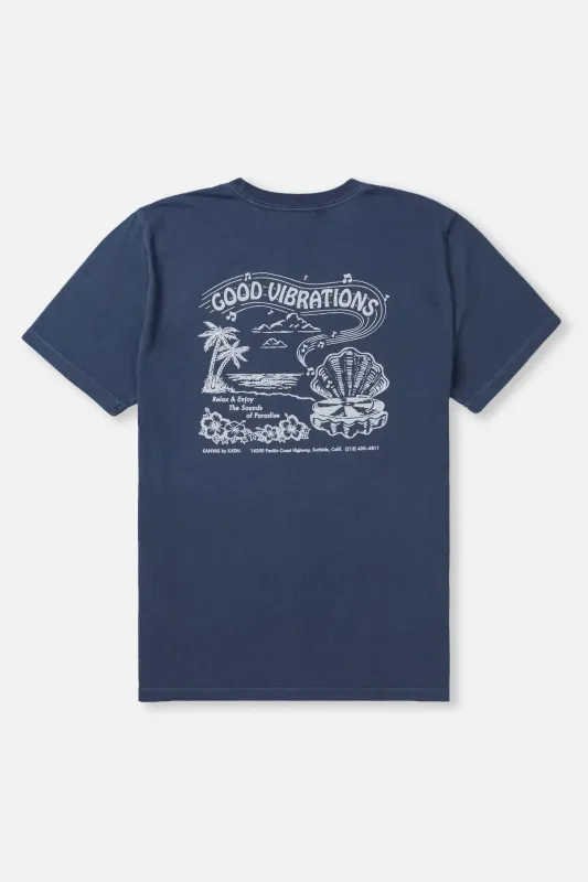 VIBRATIONS TEE sold by Katin