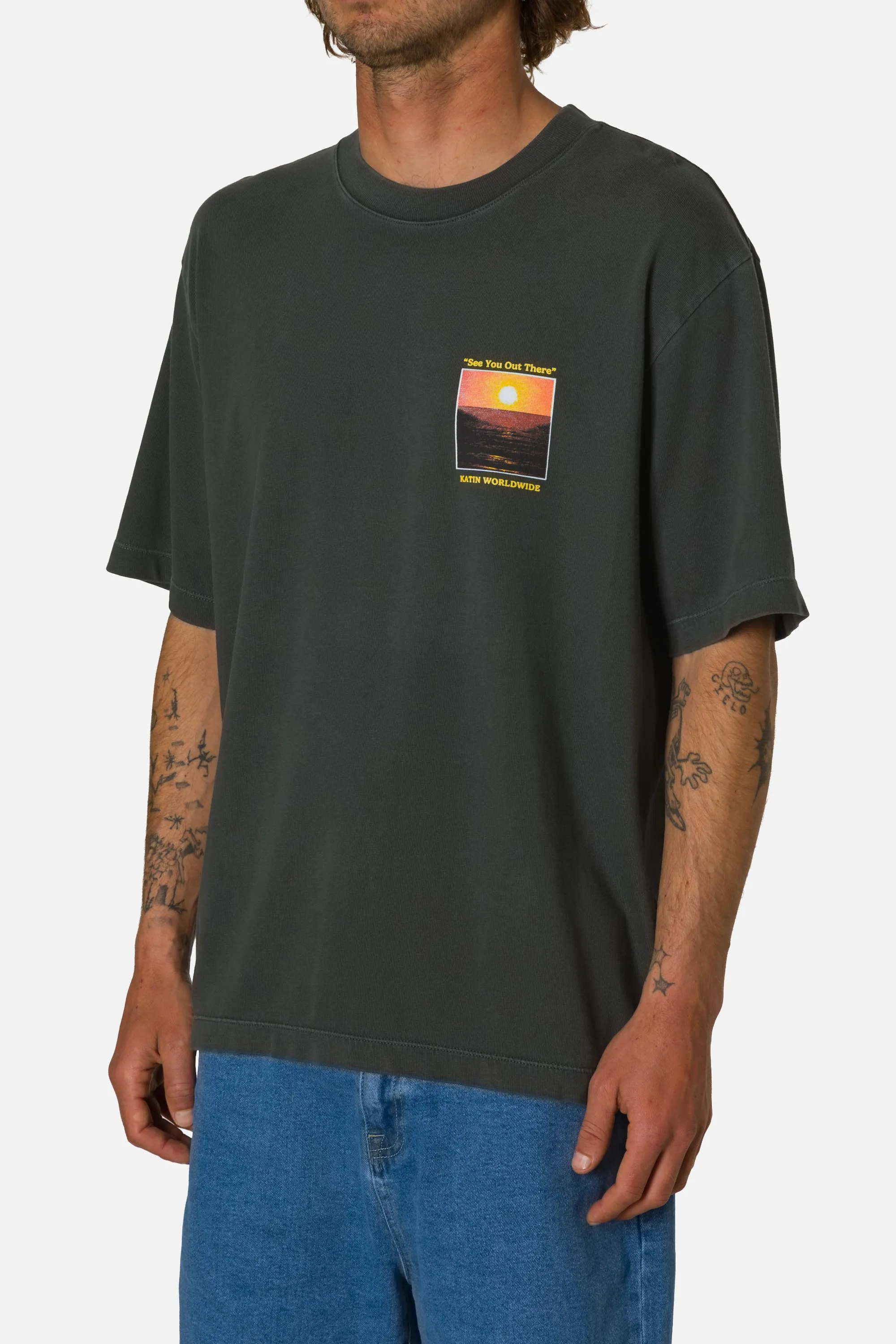 GEOGRAPHIC BOX FIT TEE sold by Katin product image thumbnail 3