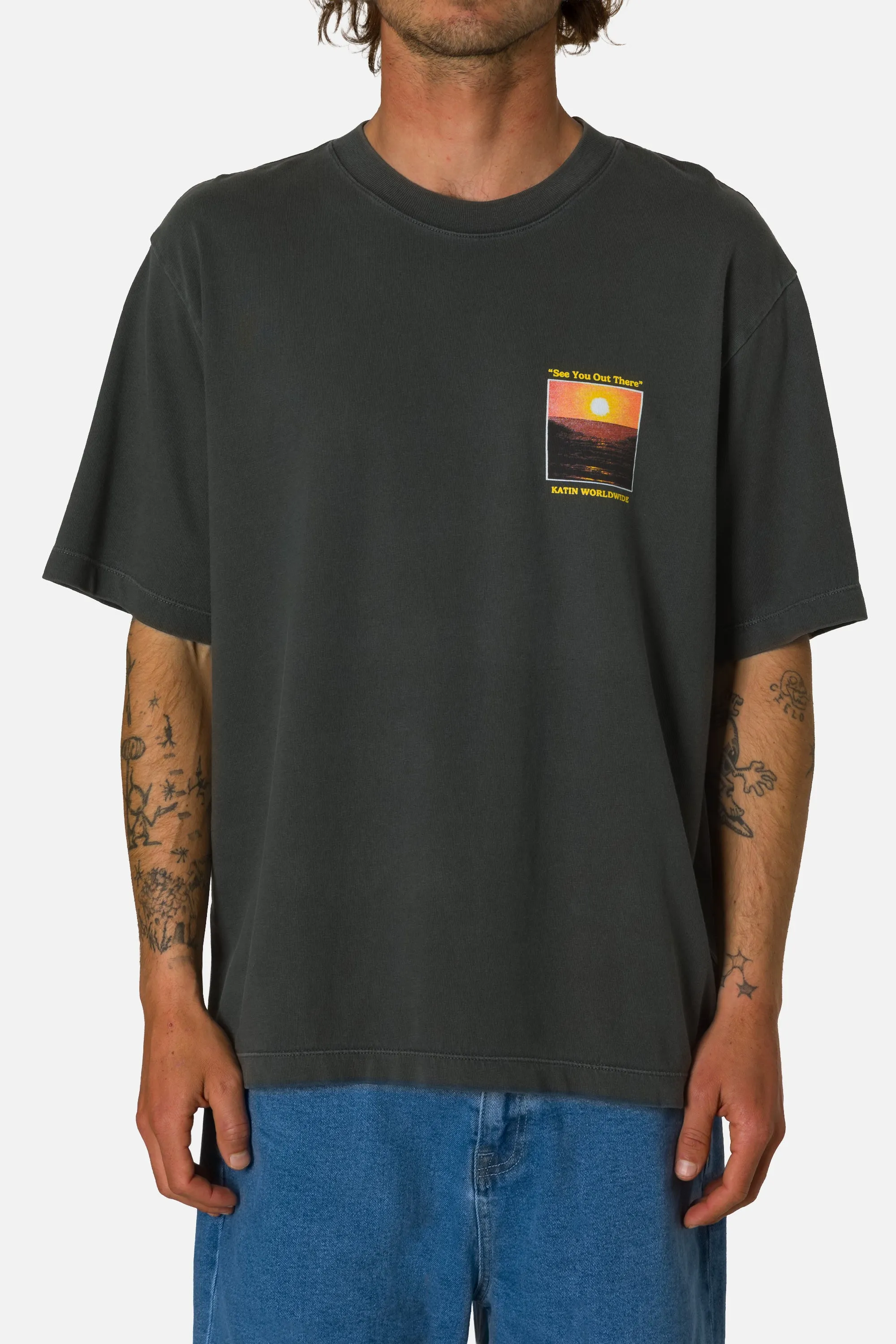 GEOGRAPHIC BOX FIT TEE sold by Katin product image thumbnail 2