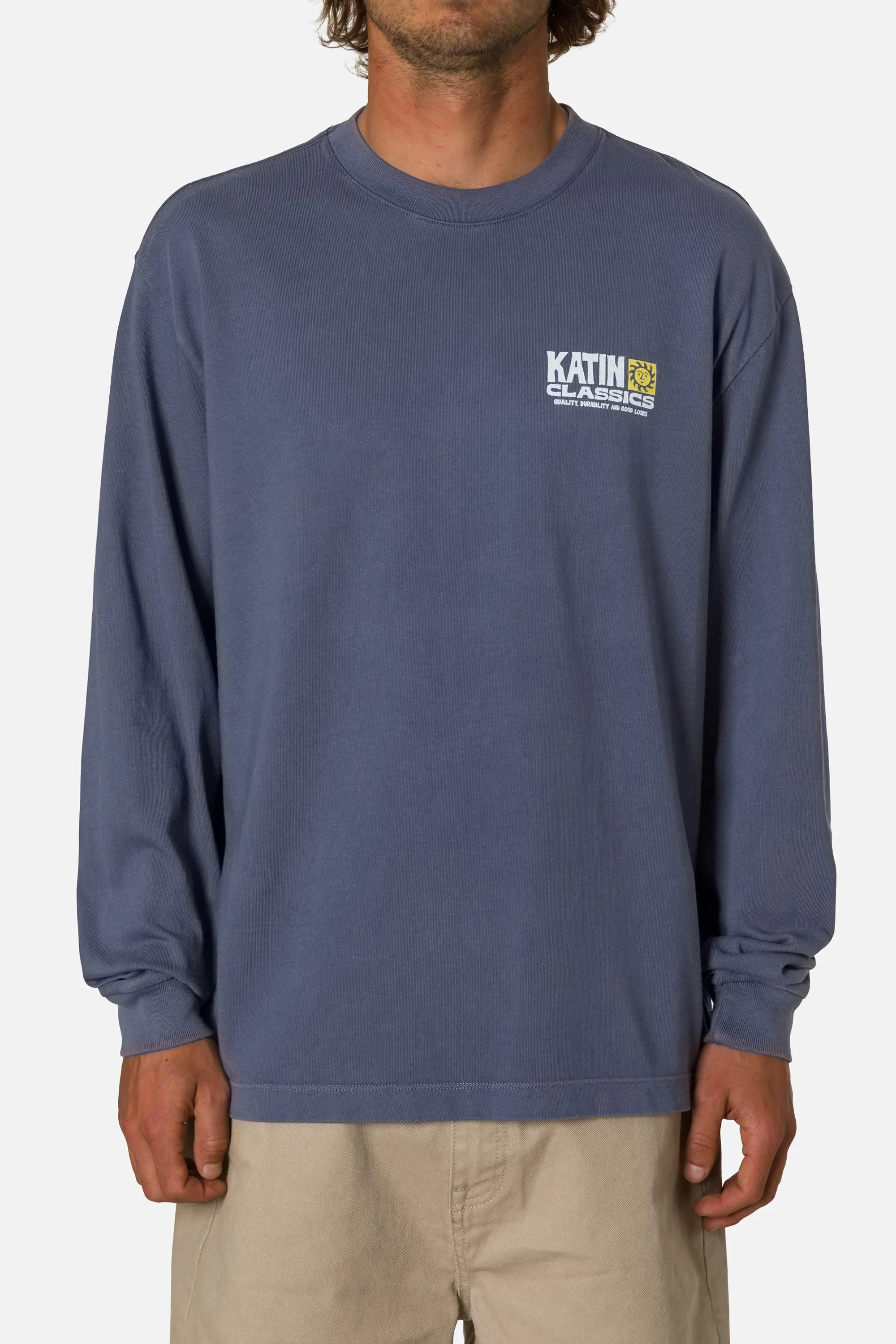 HELIOS BOX FIT LS TEE sold by Katin product image thumbnail 2