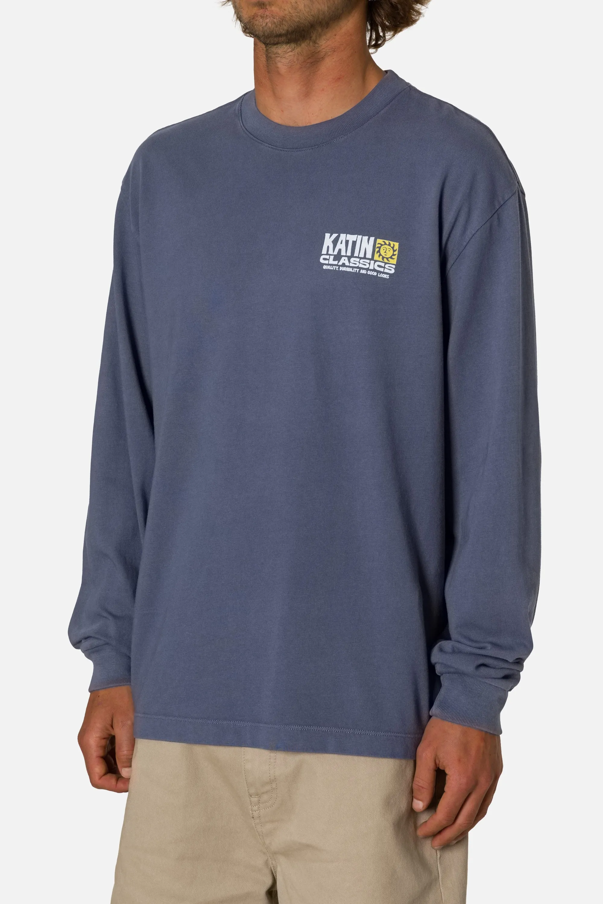HELIOS BOX FIT LS TEE sold by Katin product image thumbnail 3