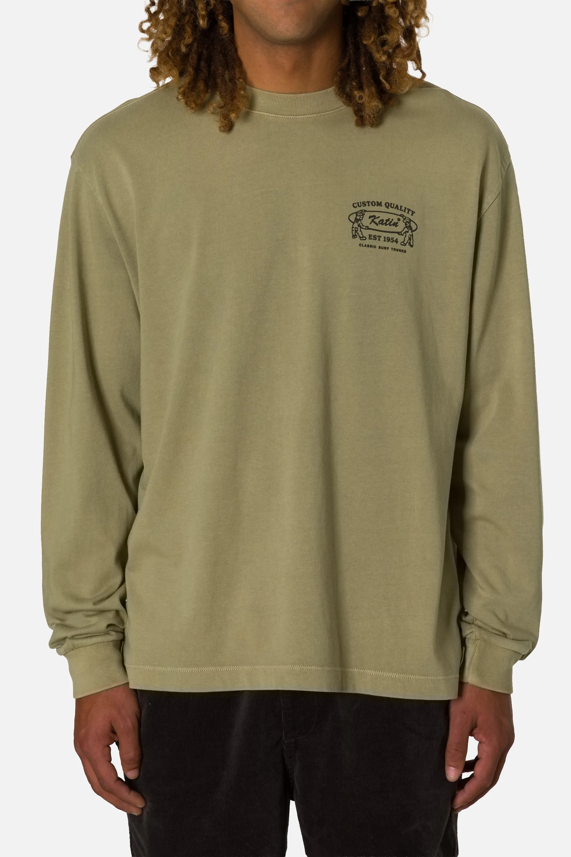 BLANKS BOX FIT LS TEE sold by Katin product image thumbnail 2