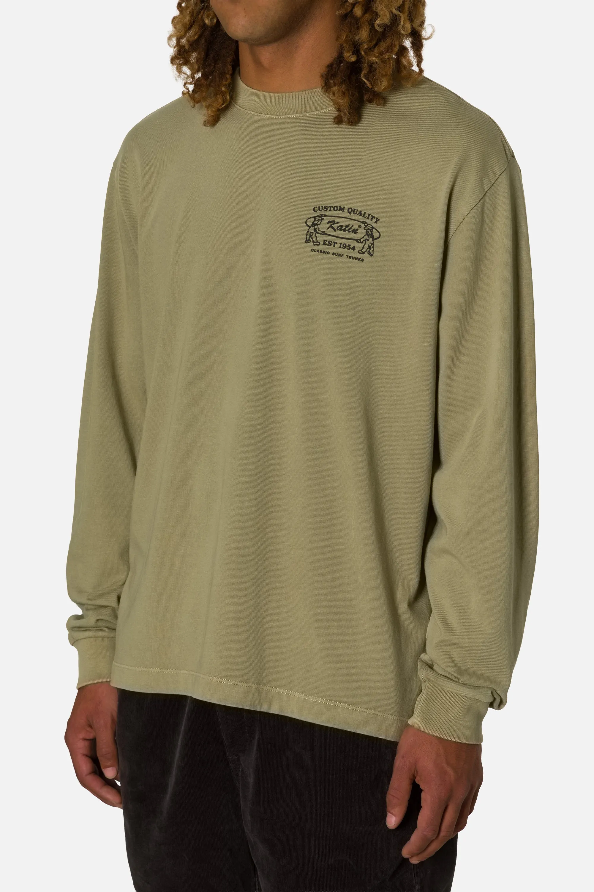 BLANKS BOX FIT LS TEE sold by Katin product image thumbnail 3