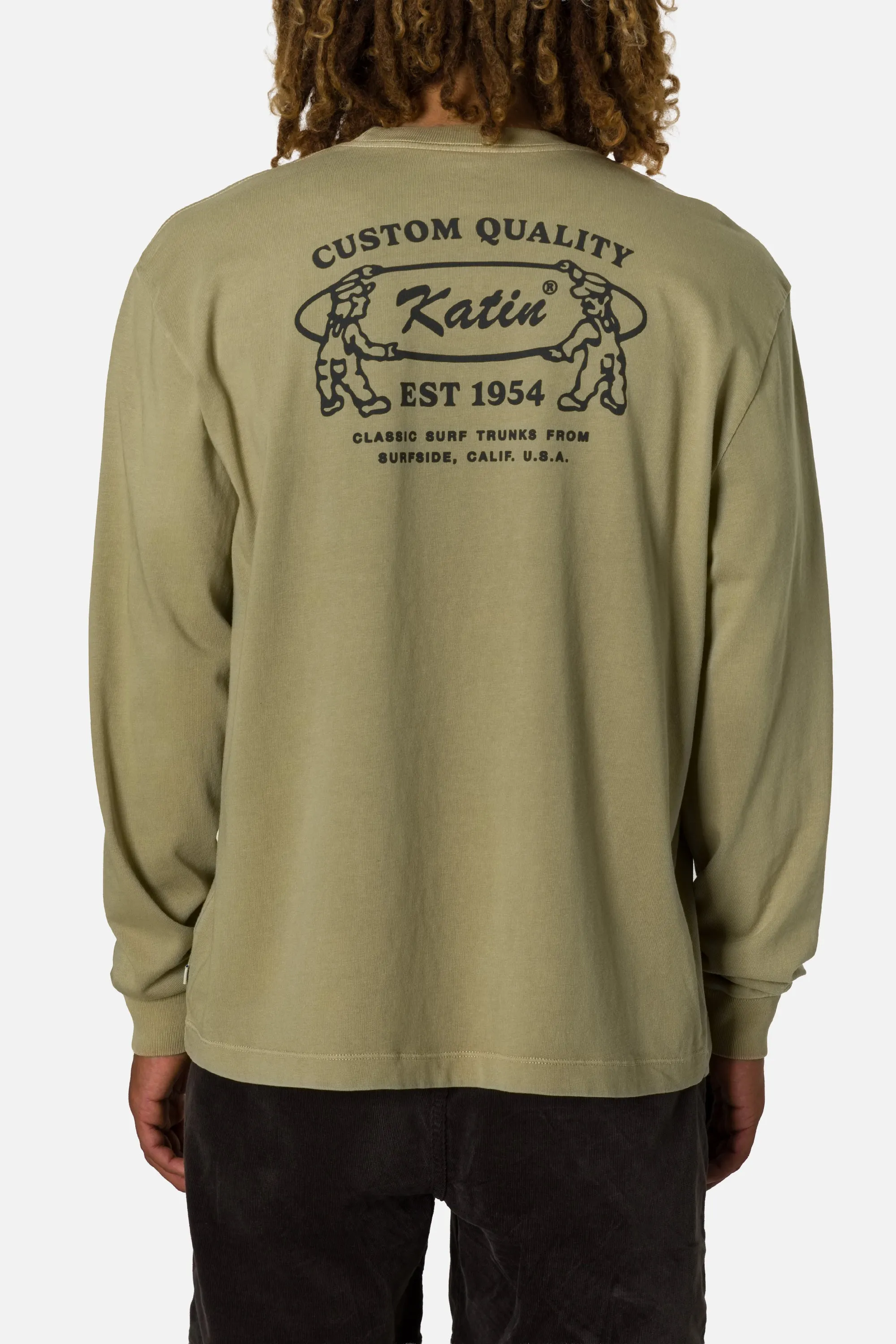 BLANKS BOX FIT LS TEE sold by Katin product image thumbnail 4