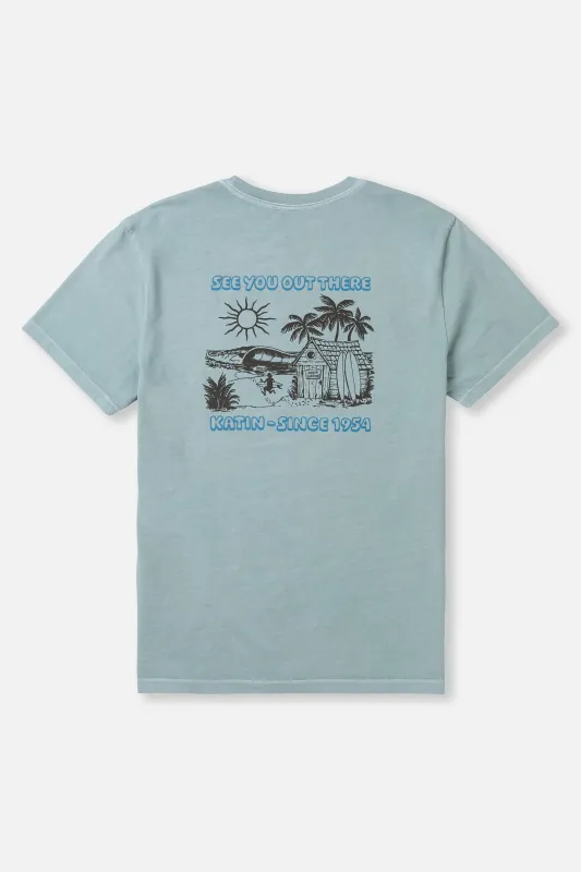 SHACKED TEE made by Katin