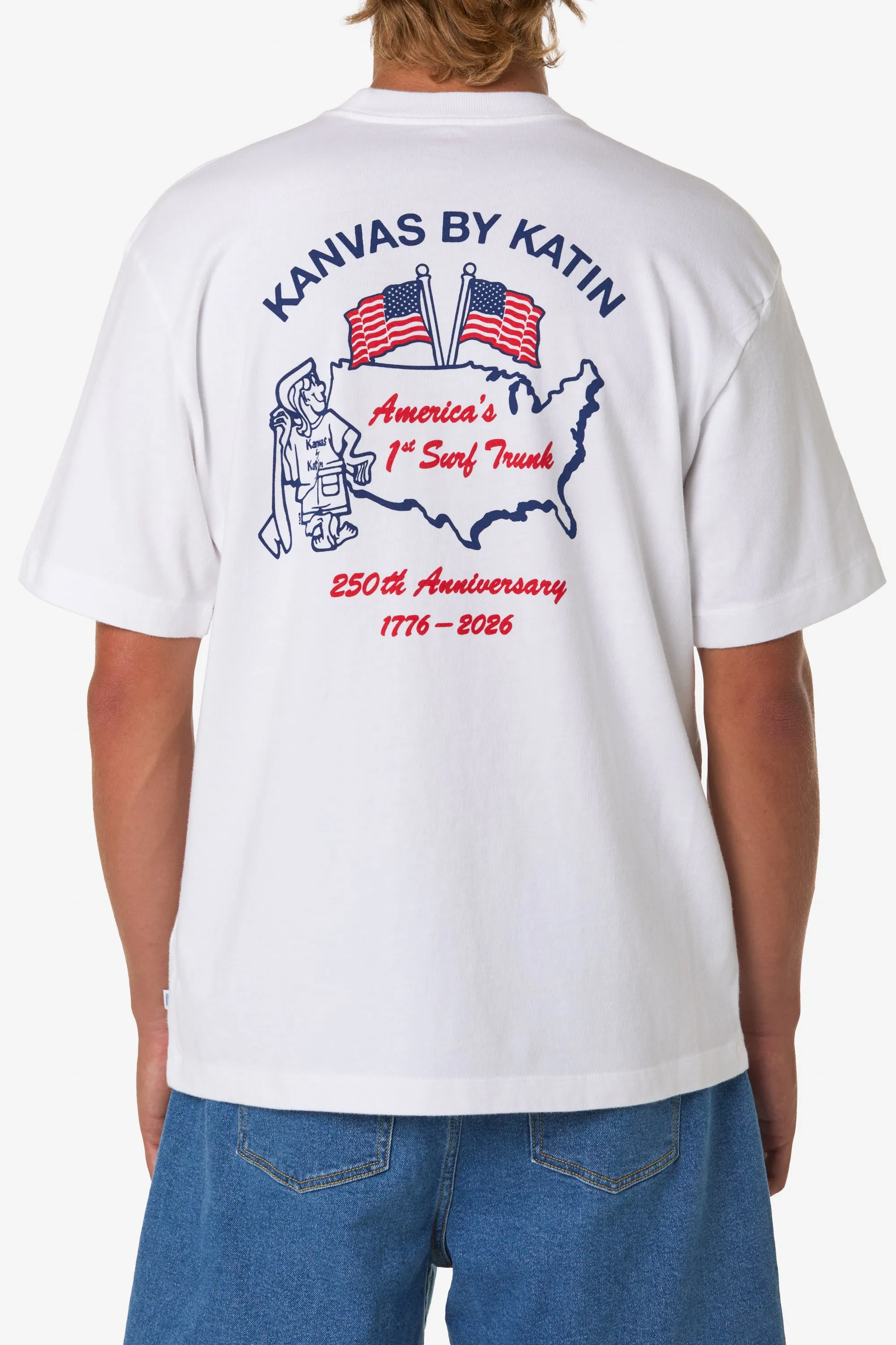 STATES BOX FIT TEE sold by Katin product image thumbnail 4