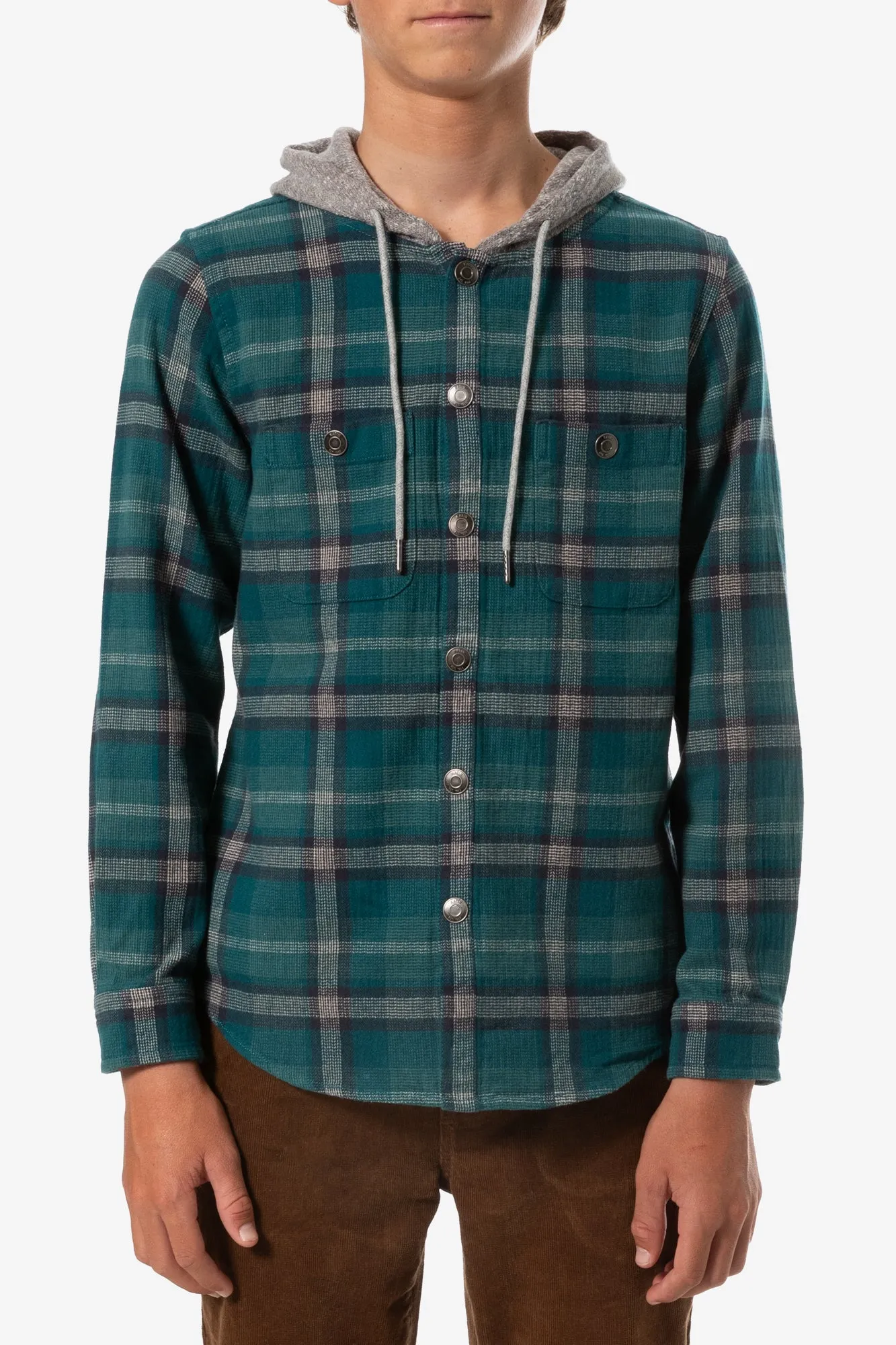 BOYS HAROLD HOODED FLANNEL sold by Katin