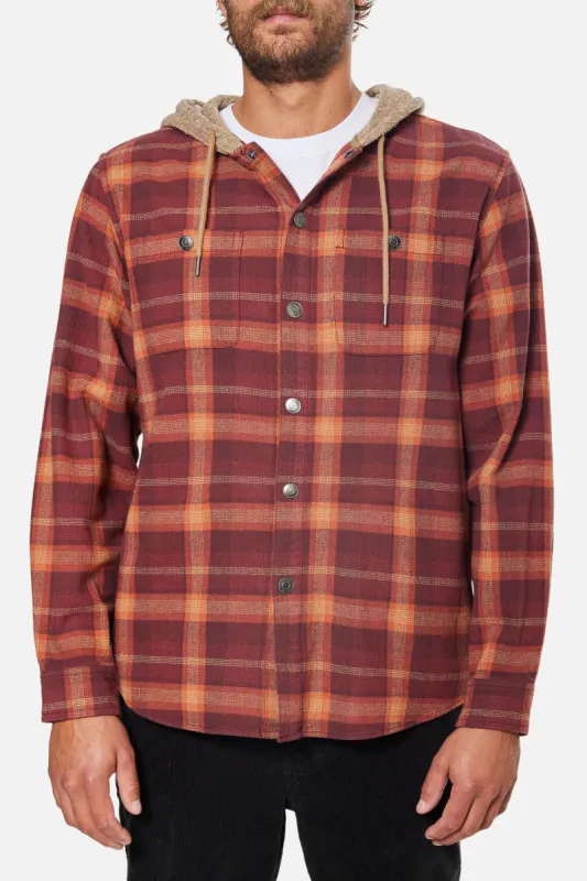 HAROLD HOODED FLANNEL sold by Katin