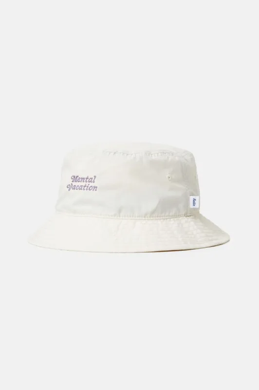 MENTAL VACATION BUCKET HAT made by Katin
