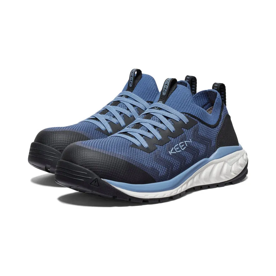 Women's Arvada Shift ESD Work Sneaker (Carbon Toe) | Vintage Indigo/Faded Denim sold by Keen product image thumbnail 2