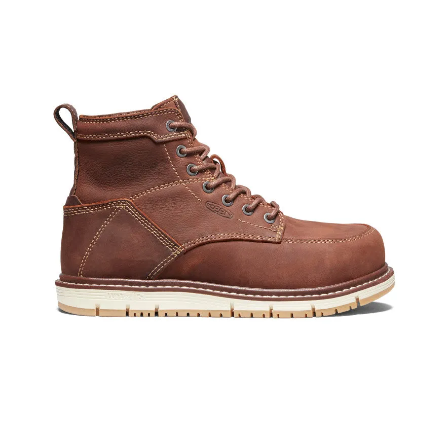 Women's San Jose 6" Boot (Aluminum Toe) | Gingerbread/Gum sold by Keen