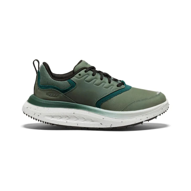 Women's WK400 Leather Walking Shoe  |  Dark Forest/Sea Moss sold by Keen