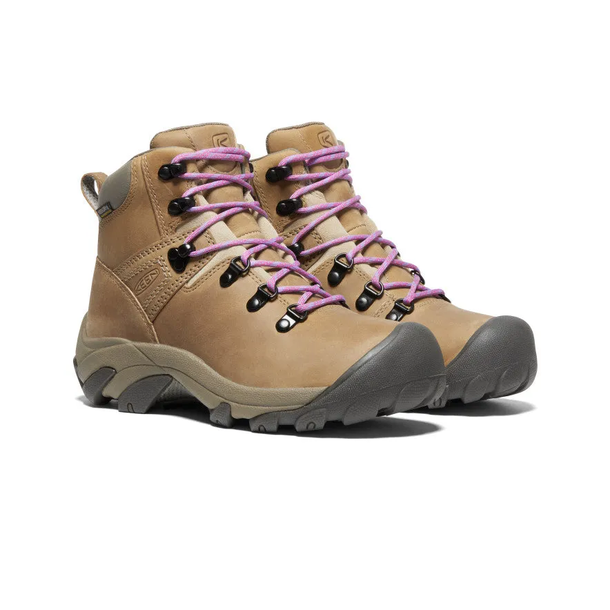 Women's Pyrenees Waterproof Hiking Boot | Safari/English Lavender sold by Keen product image thumbnail 2