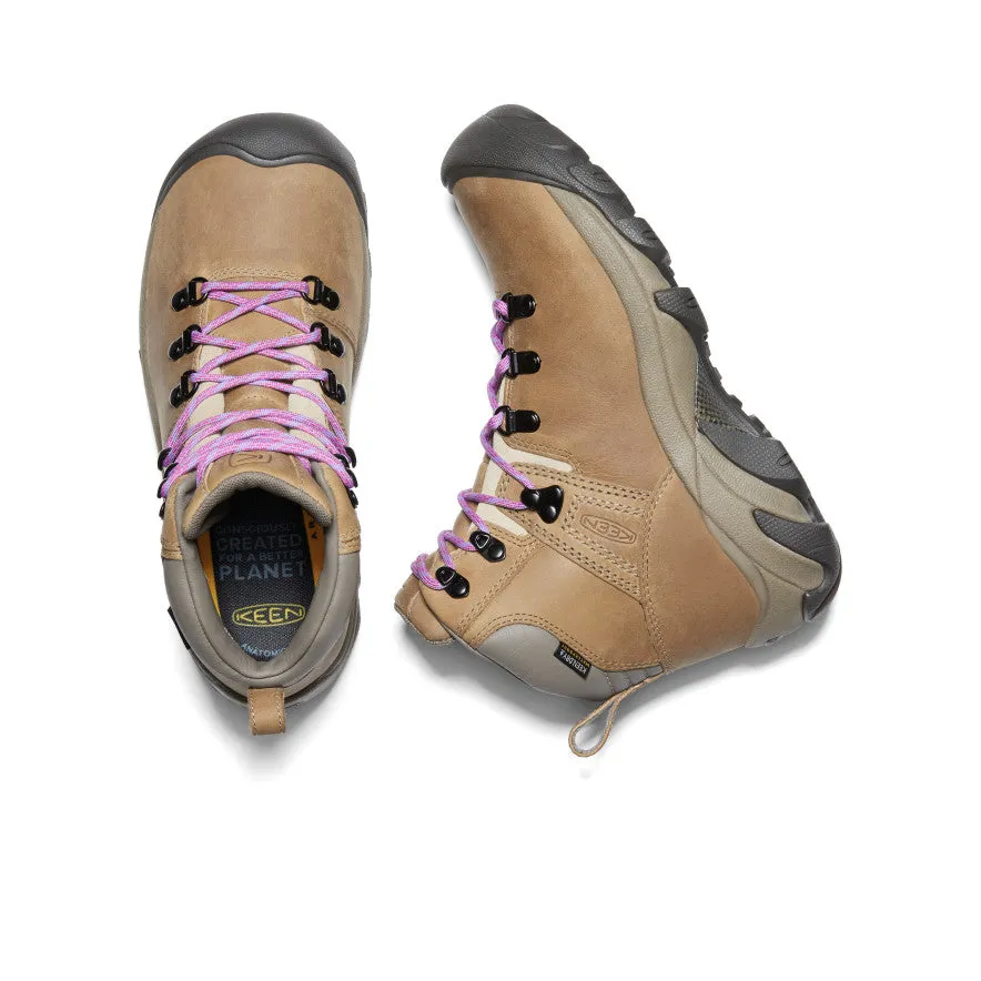 Women's Pyrenees Waterproof Hiking Boot | Safari/English Lavender sold by Keen product image thumbnail 5
