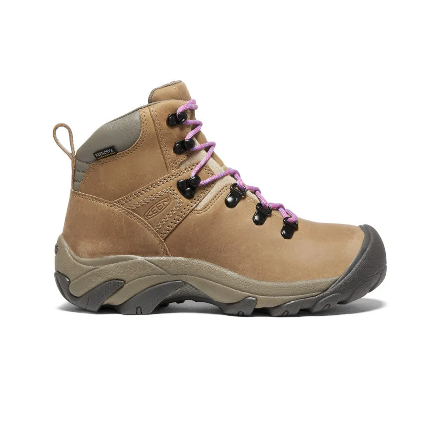 Women's Pyrenees Waterproof Hiking Boot | Safari/English Lavender sold by Keen