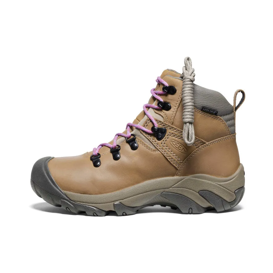 Women's Pyrenees Waterproof Hiking Boot | Safari/English Lavender sold by Keen product image thumbnail 3