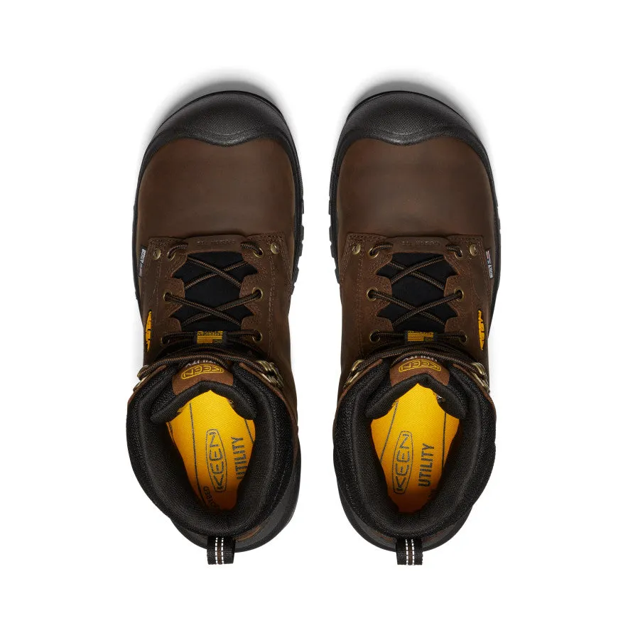 Men's Independence 6" Waterproof Internal MET (Carbon Toe) | Dark Earth/Black sold by Keen product image thumbnail 4