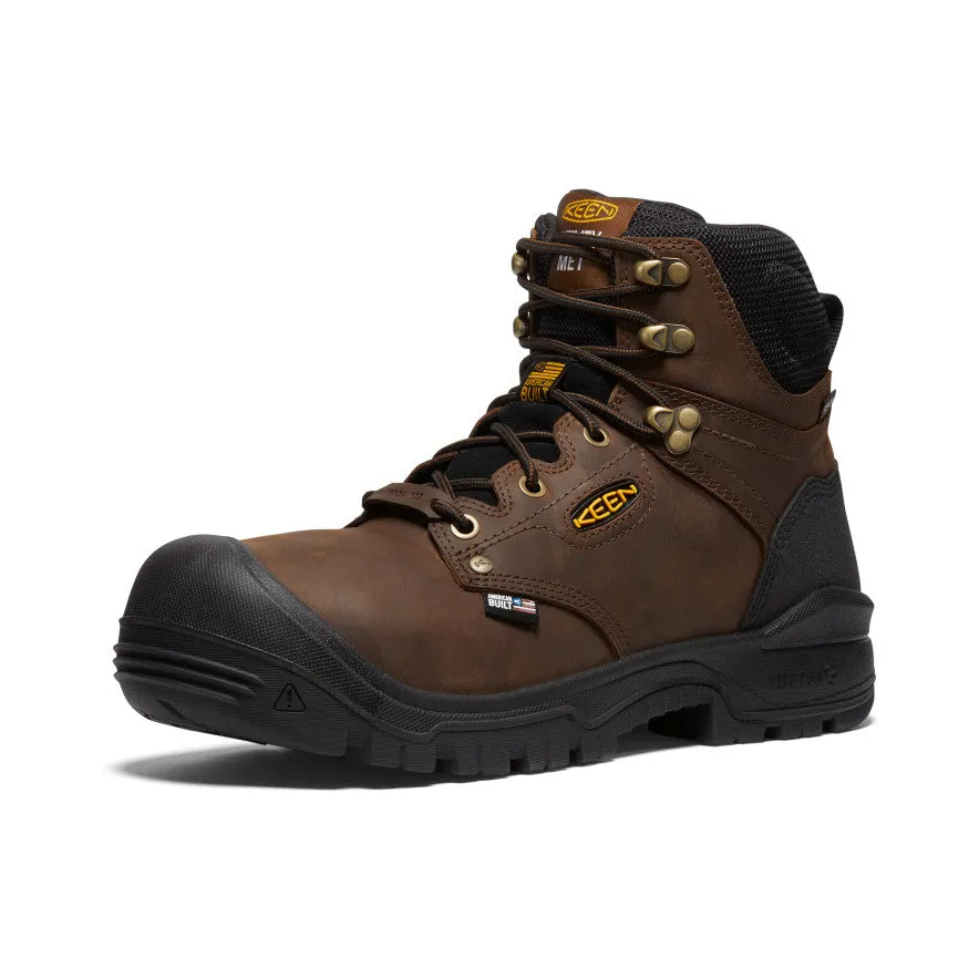 Men's Independence 6" Waterproof Internal MET (Carbon Toe) | Dark Earth/Black sold by Keen product image thumbnail 3