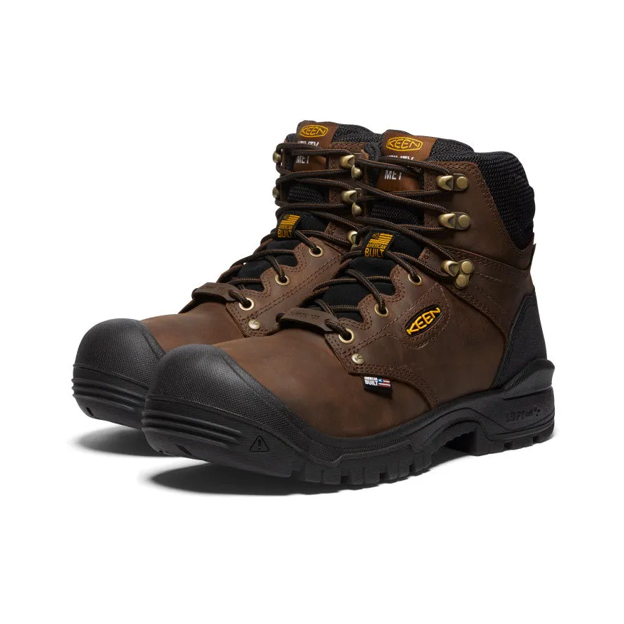 Men's Independence 6" Waterproof Internal MET (Carbon Toe) | Dark Earth/Black sold by Keen product image thumbnail 2