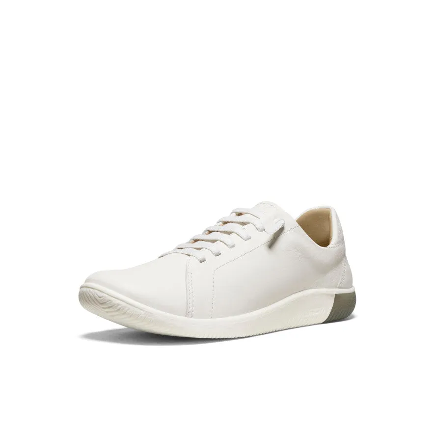 Women's KNX Leather Sneaker | Star White/Star White sold by Keen product image thumbnail 3