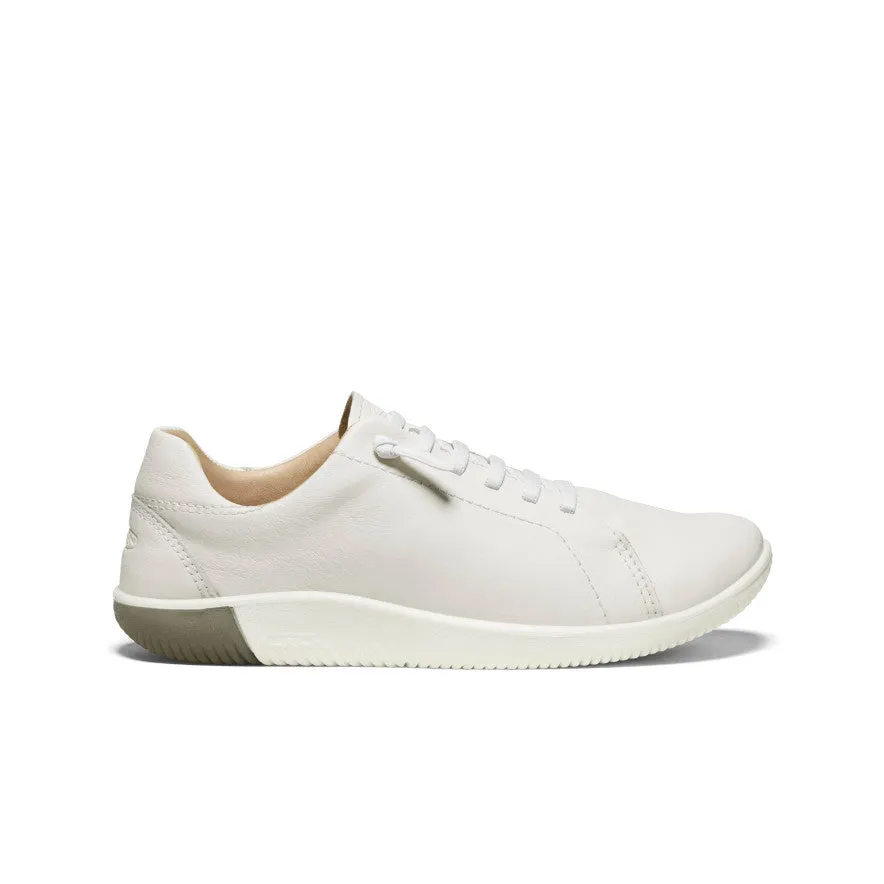 Women's KNX Leather Sneaker | Star White/Star White sold by Keen