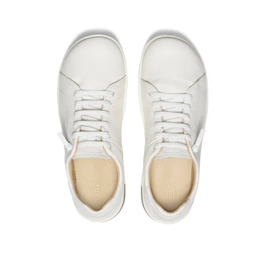 Women's KNX Leather Sneaker | Star White/Star White sold by Keen product image thumbnail 4