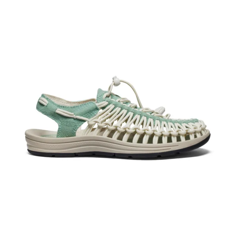 Women's UNEEK Canvas  |  Granite Green/Birch sold by Keen