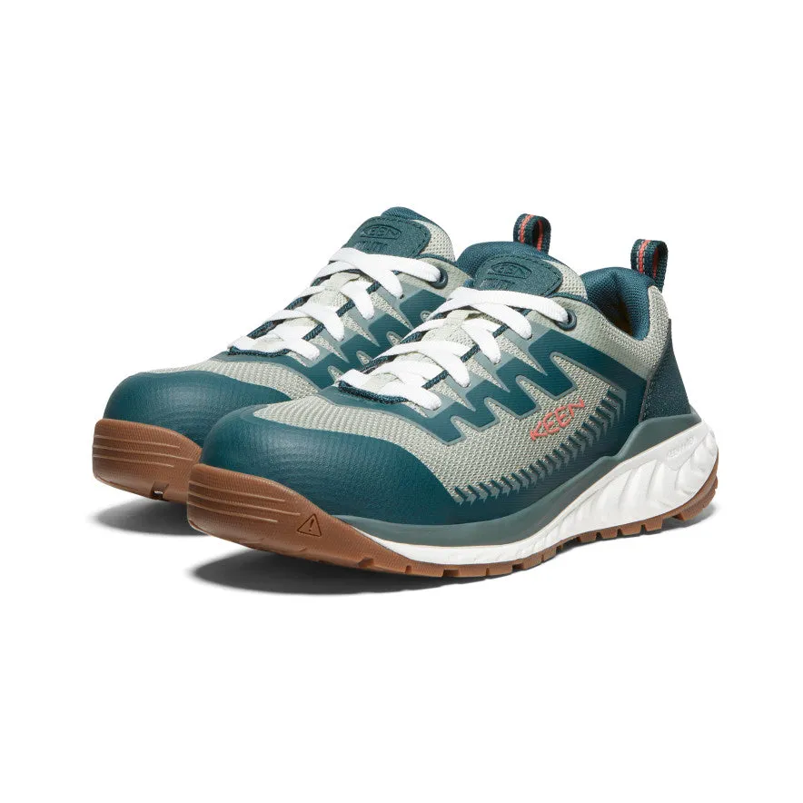Women's Arvada Work Sneaker (Carbon Toe) | Sea Moss/Desert Sage sold by Keen product image thumbnail 2