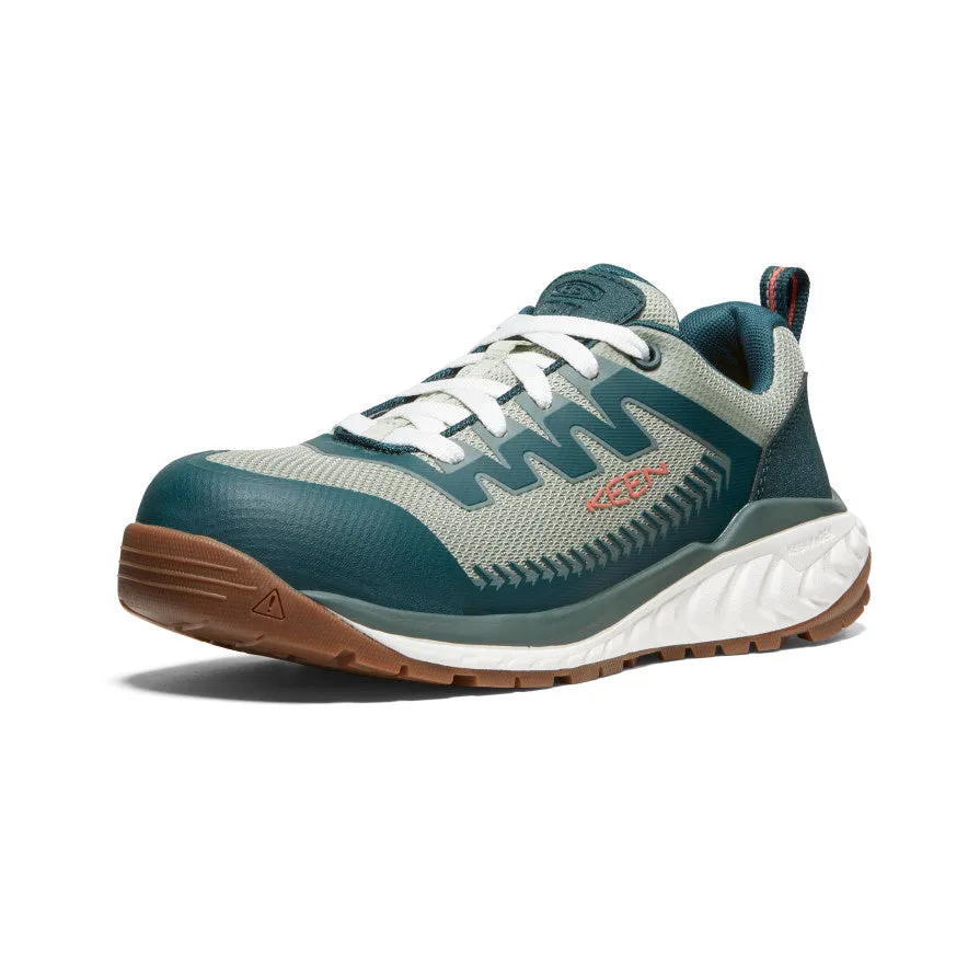Women's Arvada Work Sneaker (Carbon Toe) | Sea Moss/Desert Sage sold by Keen product image thumbnail 3