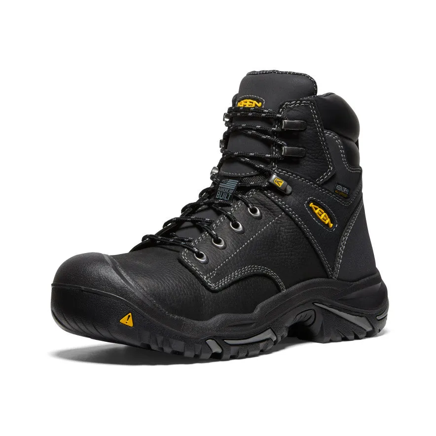 Men's Mt Vernon 6" Waterproof Boot (Steel Toe) | Black sold by Keen product image thumbnail 3