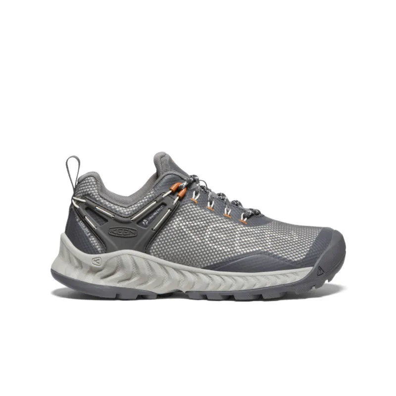 Women's NXIS EVO Waterproof Shoe  |  Steel Grey/Keen Maple sold by Keen