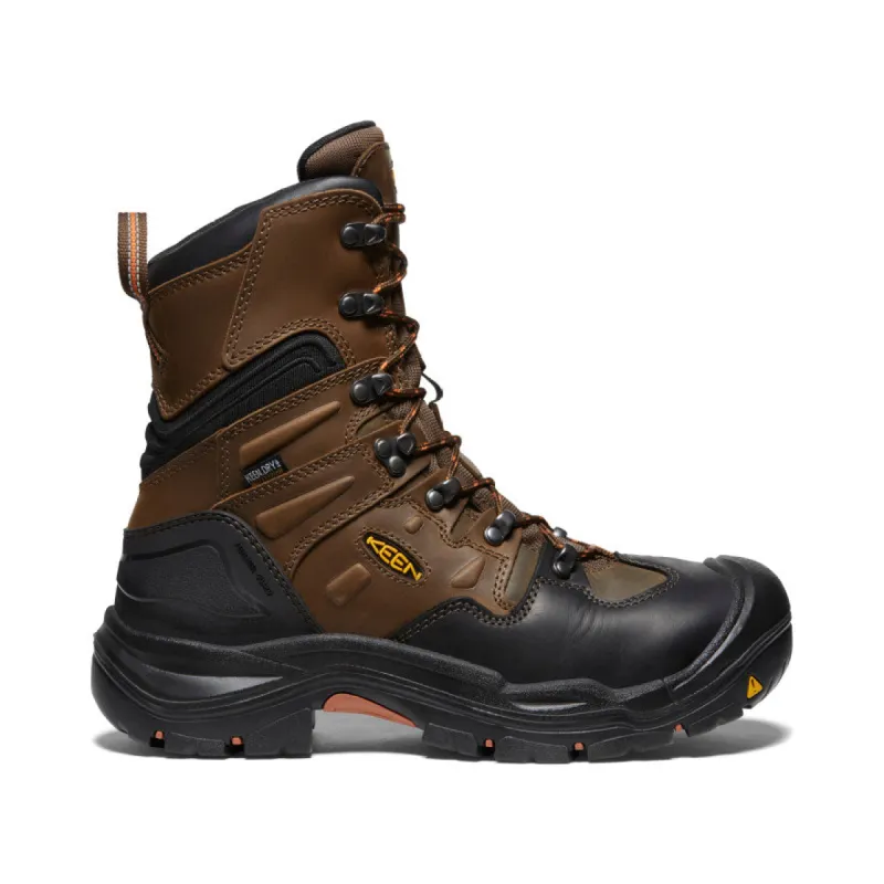 Men's Coburg 8" Waterproof Boot (Steel Toe)  |  Cascade Brown/Brindle sold by Keen