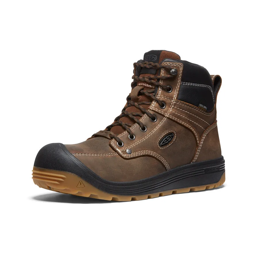 Men's Fort Wayne 6" Waterproof (Carbon Toe) | Dark Earth/Gum sold by Keen product image thumbnail 3