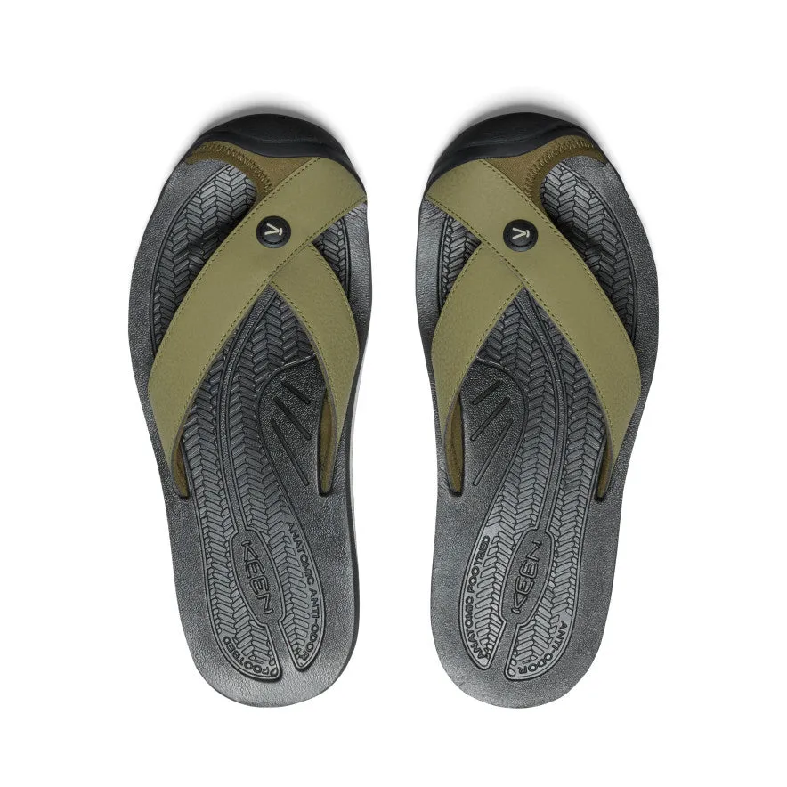 Men's Barbados Flip-Flop | Martini Olive/Black sold by Keen product image thumbnail 4