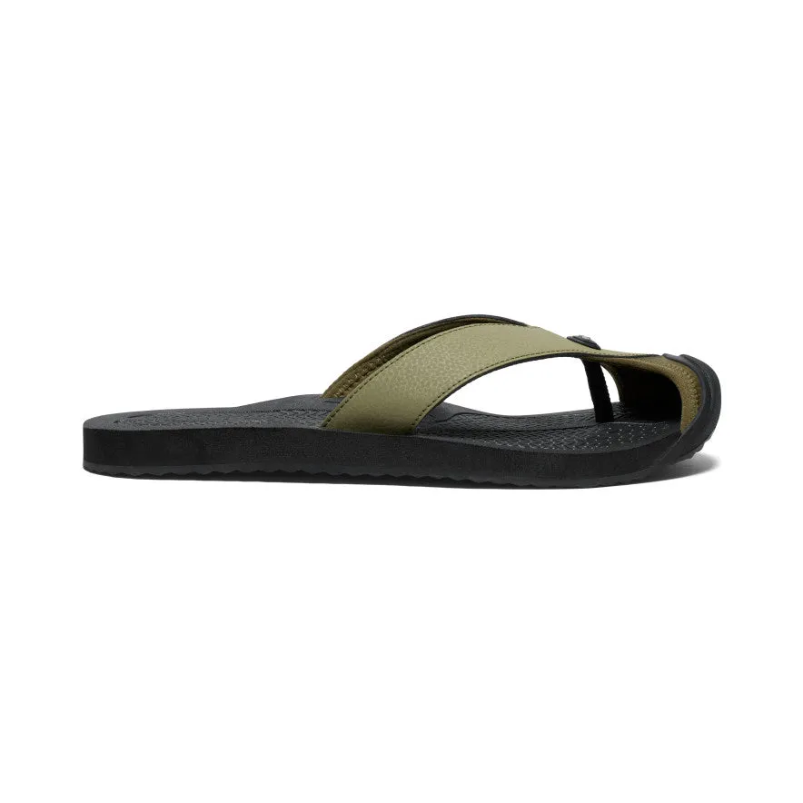 Men's Barbados Flip-Flop | Martini Olive/Black sold by Keen