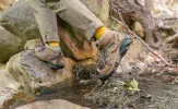 Men's Targhee II Mid Waterproof Hiking Boots  |  Shitake/Brindle sold by Keen