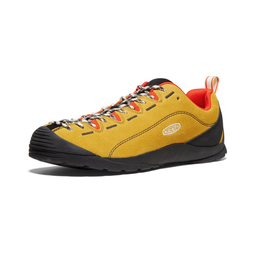 Men's Jasper Suede Sneakers | Green Sulphur/Orange sold by Keen product image thumbnail 4