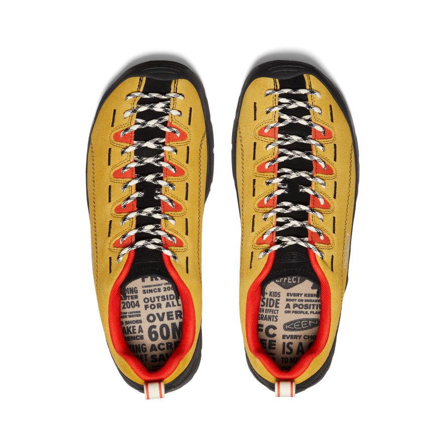 Men's Jasper Suede Sneakers | Green Sulphur/Orange sold by Keen product image thumbnail 5