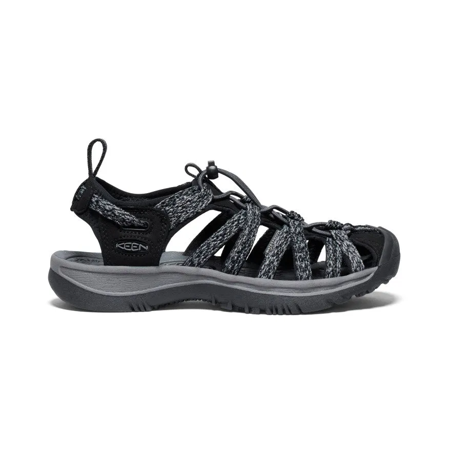 Women's Whisper | Black/Steel Grey sold by Keen