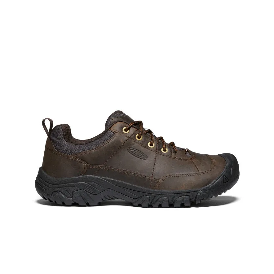 Men's Targhee III Oxford Wide Shoe | Dark Earth/Mulch sold by Keen