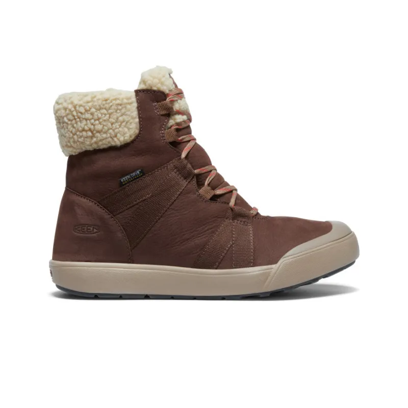 Women's Elle Winter Waterproof Boot  |  Chestnut/Red Clay sold by Keen