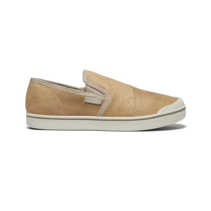Men's Eldon Harvest Leather Slip-On  |  Beige/Silver Birch sold by Keen