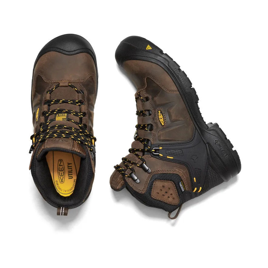 Women's Dover 6" Waterproof Boot (Carbon-Fiber Toe) | Dark Earth/Black sold by Keen product image thumbnail 4