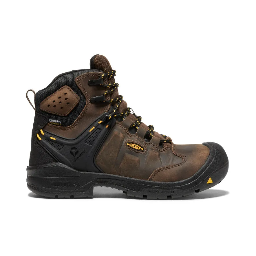 Women's Dover 6" Waterproof Boot (Carbon-Fiber Toe) | Dark Earth/Black sold by Keen