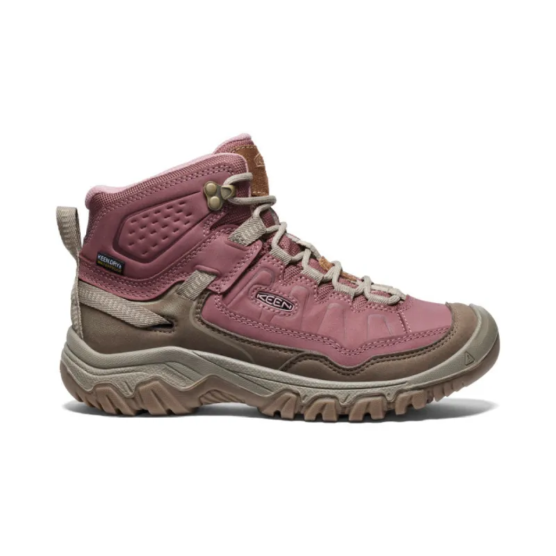 Women's Targhee IV Waterproof Hiking Boot  |  Rose Brown/Plaza Taupe sold by Keen