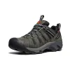 Men's Voyageur  |  Steel Grey/Scarlet Ibis sold by Keen