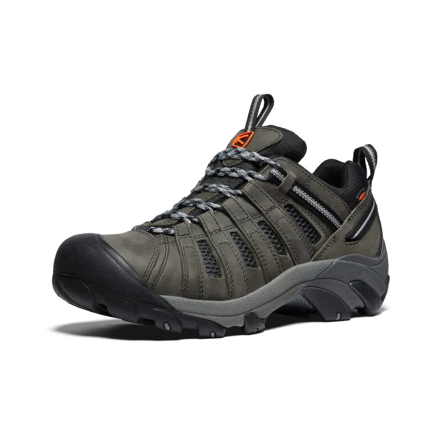Men's Voyageur | Steel Grey/Scarlet Ibis sold by Keen product image thumbnail 3