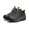 Men's Voyageur  |  Steel Grey/Scarlet Ibis sold by Keen